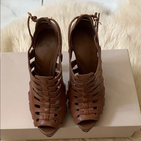 Bcbgeneration brown heeled sandals - Picture 2 of 7